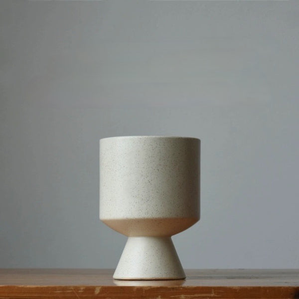 Monochrome Midcentury Modern Plant Pots - Staunton and Henry