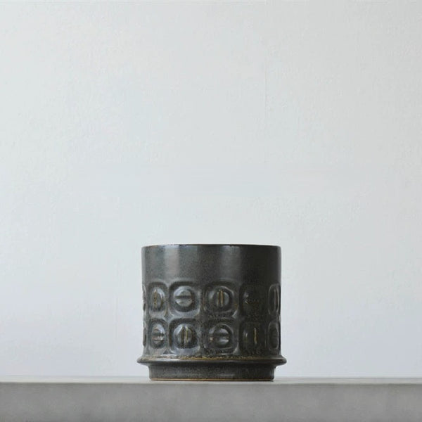 Nordic Style Textured Ceramic Plant Pot - Staunton and Henry