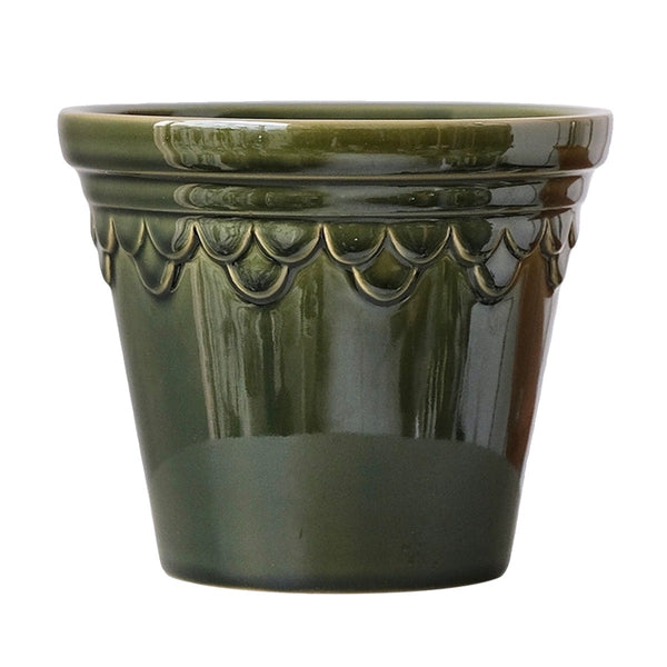 Nordic Glazed Ceramic Plant Pot - Staunton and Henry