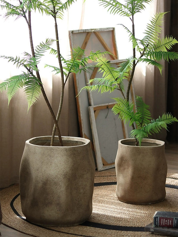 Rustic Organic Modern Plant Pot - Staunton and Henry