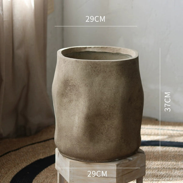 Rustic Organic Modern Plant Pot - Staunton and Henry