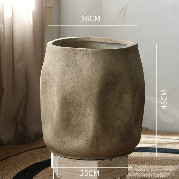 Rustic Organic Modern Plant Pot - Staunton and Henry