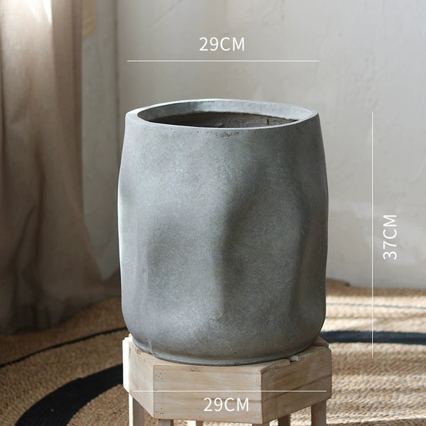 Rustic Organic Modern Plant Pot - Staunton and Henry