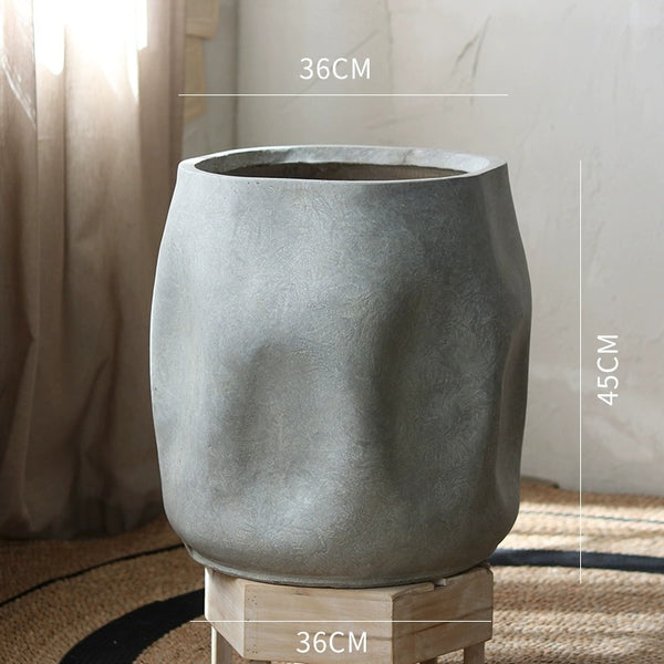Rustic Organic Modern Plant Pot - Staunton and Henry
