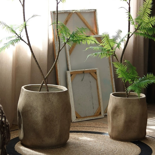 Rustic Organic Modern Plant Pot - Staunton and Henry