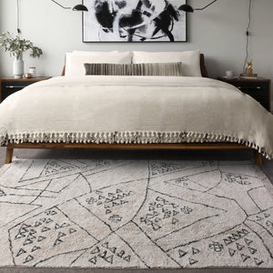 Trios Nordic White and Grey Rug - Staunton and Henry