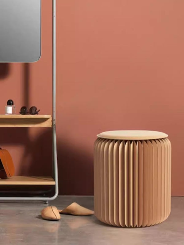 Expandable Honeycomb Kraft Paper Stool - Staunton and Henry