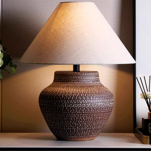 Aya Ceramic Jar Table Lamp - Staunton and Henry