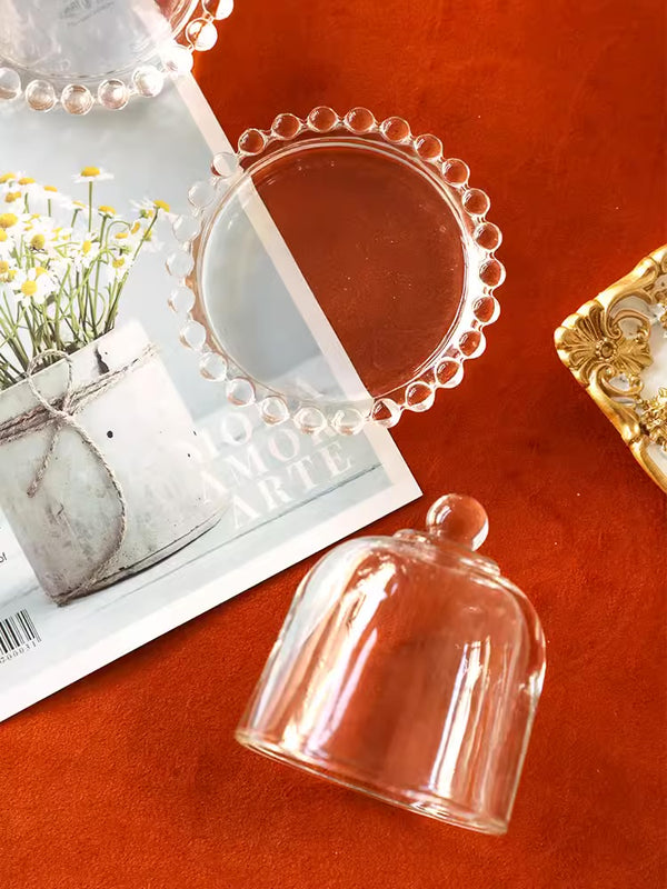 Mini Glass Cake Dome and Footed Stand - Staunton and Henry