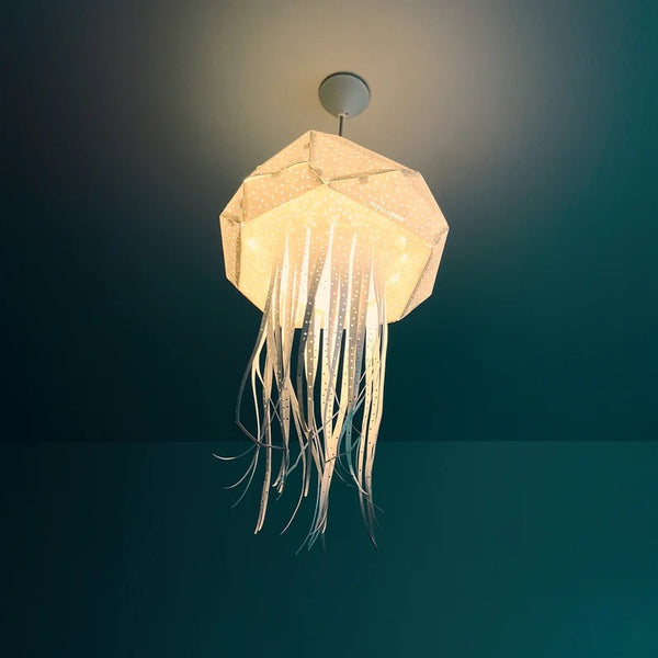Jelly Fish Origami Ceiling Light - Staunton and Henry