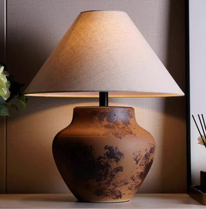 Aya Ceramic Jar Table Lamp - Staunton and Henry