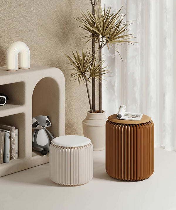 Expandable Honeycomb Kraft Paper Stool - Staunton and Henry