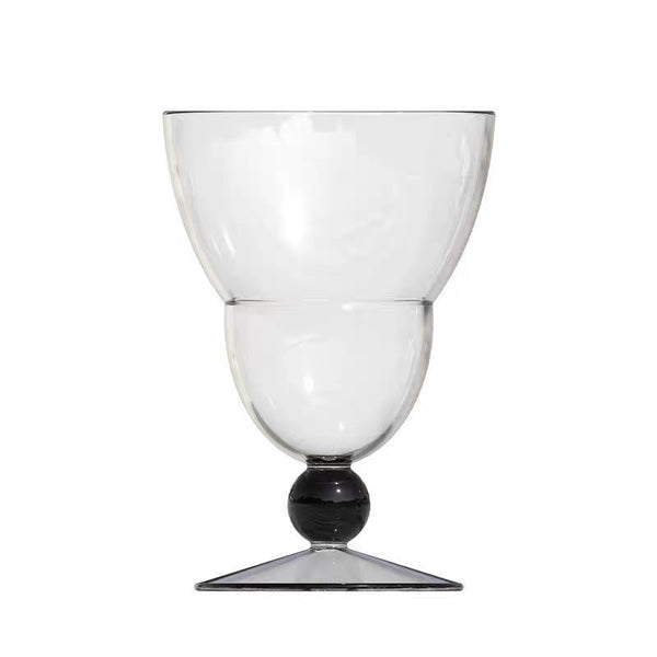 Swirl Ribbed Glass Dessert Glasses - Staunton and Henry