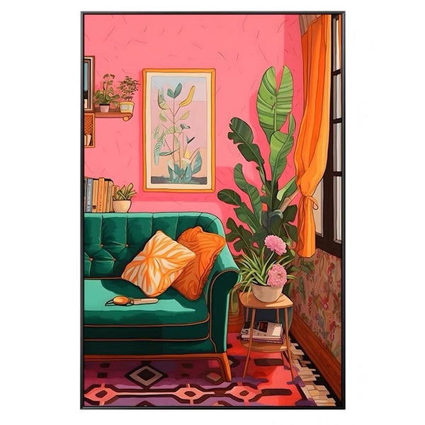 Bohemian Home Style Wall Art with Frame - Staunton and Henry