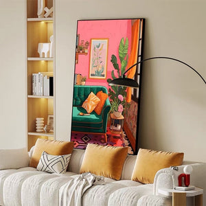 Bohemian Home Style Wall Art with Frame - Staunton and Henry