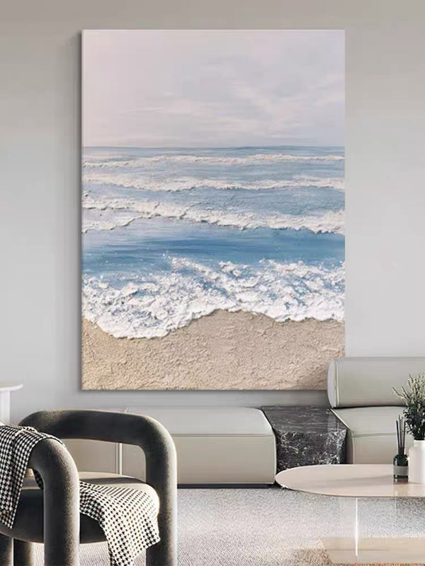 Ocean Waves Oil Painting - Staunton and Henry