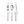 Load image into Gallery viewer, Steak Knife Cutlery Set - Pink - Staunton and Henry