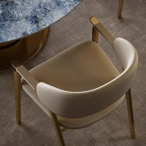 Millie Velvet Dining Chairs with Gold Legs (Set of 2) - Staunton and Henry