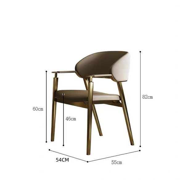 Millie Velvet Dining Chairs with Gold Legs (Set of 2) - Staunton and Henry