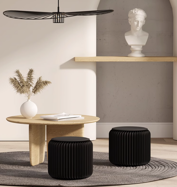 Expandable Honeycomb Kraft Paper Stool - Staunton and Henry