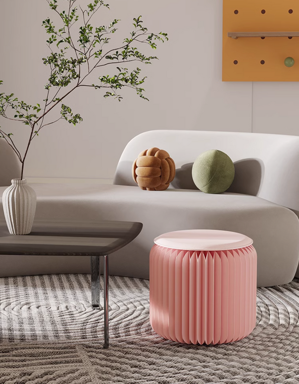 Expandable Honeycomb Kraft Paper Stool - Staunton and Henry