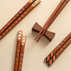 Geometry Japanese Style Wooden Chopsticks - Staunton and Henry