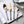 Load image into Gallery viewer, Retro Gold Stainless Steel Cutlery Set with Black Handles - Staunton and Henry