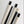 Load image into Gallery viewer, Black and White Chopsticks - Staunton and Henry