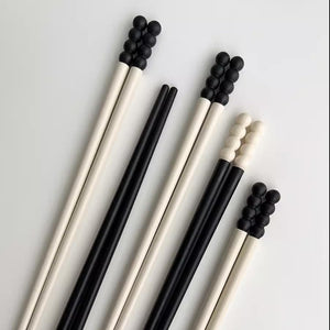 Black and White Chopsticks - Staunton and Henry