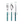 Load image into Gallery viewer, Steak Knife Cutlery Set - Green - Staunton and Henry