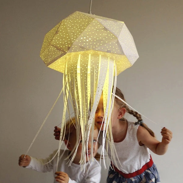 Jelly Fish Origami Ceiling Light - Staunton and Henry