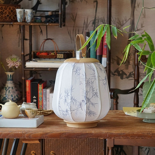 LED Battery Modern Chinese Lantern - Staunton and Henry