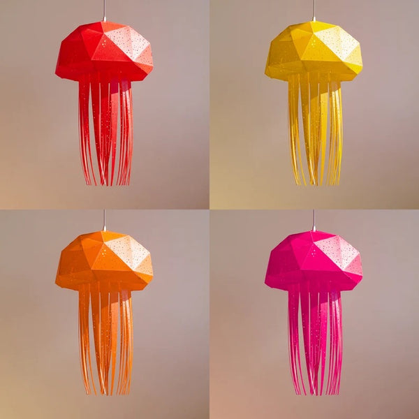 Jelly Fish Origami Ceiling Light - Staunton and Henry