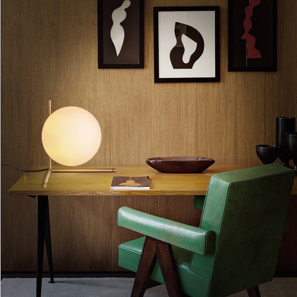 Retro Modern Brass Table Lamp - Staunton and Henry