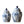 Load image into Gallery viewer, Blue &amp; White Chinese Ceramic Urn - Staunton and Henry
