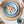 Load image into Gallery viewer, Modern Oriental Ceramic Plate in Starburst Pattern - Staunton and Henry