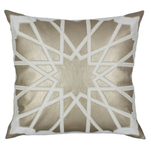 Cream and Gold Star Cushion Cover - Staunton and Henry