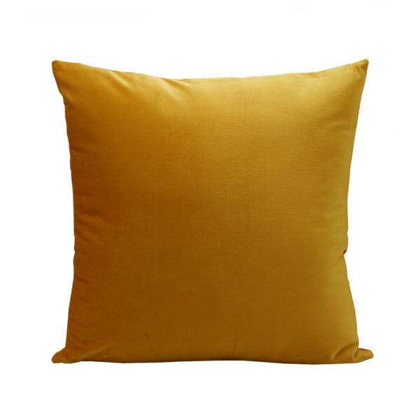 Golden Yellow Geometric Throw Cushion - Staunton and Henry