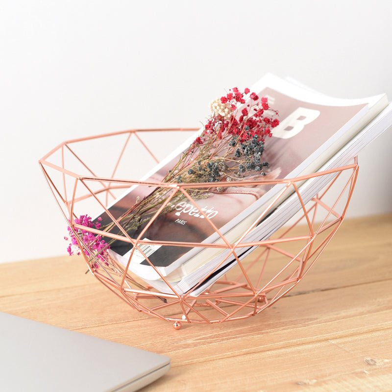 NEW GEORG JENSEN Barbry Wire Basket Fruit NIB  Wire baskets, Simple  aesthetic, Contemporary dining