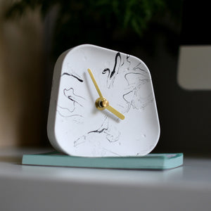 Asymetrical Modern Table Clock - Staunton and Henry