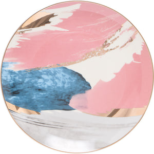 Modern Abstract Pastel Plates - Staunton and Henry