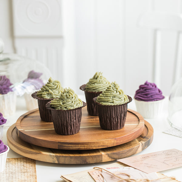 Wooden Cake Plate With Dome - Staunton and Henry