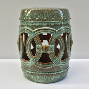 Vintage Chinese Ceramic Stool - Staunton and Henry