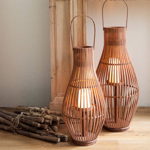 Kuta Bamboo Floor Lantern - Staunton and Henry