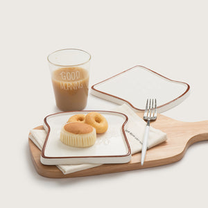 Toast Shaped Breakfast Plate - Staunton and Henry