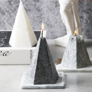 Faux Marble Candle - Staunton and Henry