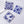 Load image into Gallery viewer, Chinese Blue and White Ceramic Coasters - Mixed Set of 6 - Staunton and Henry