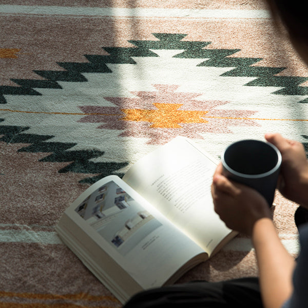 Acalan Modern Green and Yellow Rug - Staunton and Henry