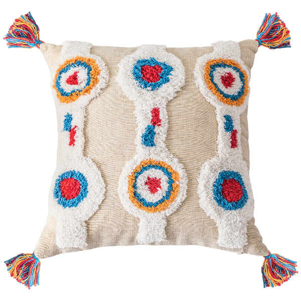 Tenzin Colorful Modern Tribal Throw Cushions - Staunton and Henry