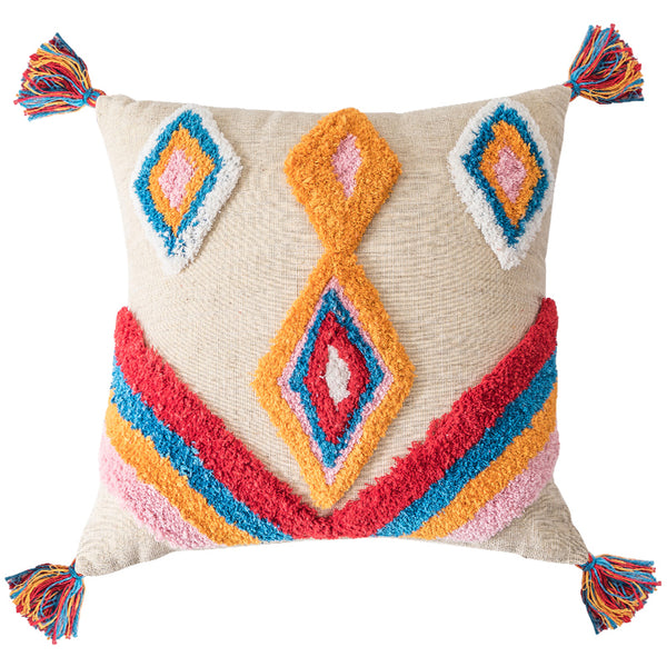 Tenzin Colorful Modern Tribal Throw Cushions - Staunton and Henry